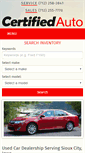 Mobile Screenshot of certifiedautoinc.net